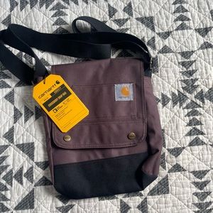 Carhartt Rain Defender Crossbody Strap Bag -Maroon/Dark Red - NWT